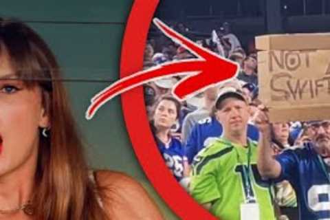 Taylor Swift CROWDED BY THOUSANDS OF FANS AT NFL Game