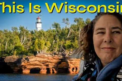Exploring WISCONSIN…a Boat Tour to the AMAZING Devils Island in The Apostle Island National Park.