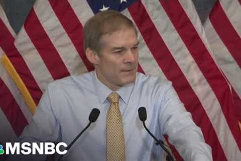 BREAKING: Rep. Jim Jordan drops out of House speaker race