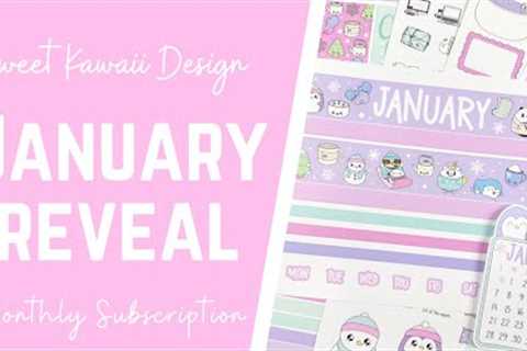 Monthly Subscription Reveal - January