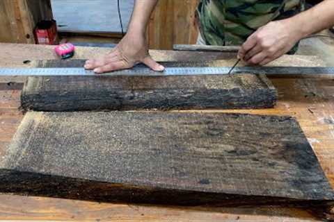 Turn Scrap Wood Into Magical Garden Coffee Table / Creative Woodworking