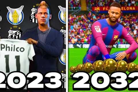 I Replayed the career of Young Neymar in FC 24 Career Mode!