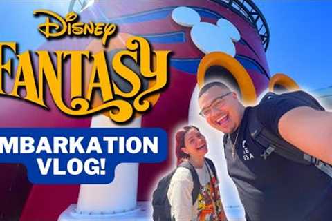 Disney fantasy western caribbean cruise| Embarkation Day!