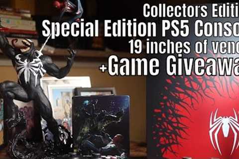 The ULTIMATE Marvel's Spider-Man 2 PS5 Unboxing + Game GIVEAWAY [Collector's Edition &amp; more]
