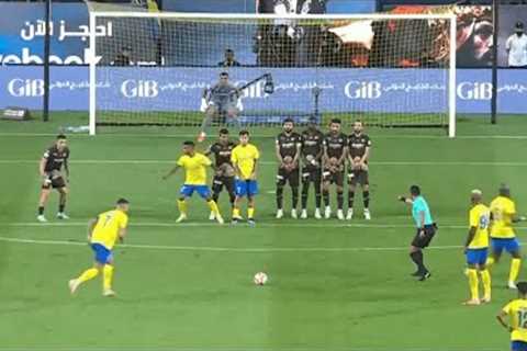 Cristiano Ronaldo Crazy Free-Kick Goal For Al Nassr 21/10/2023 | HD