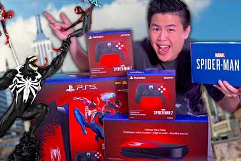 ULTIMATE MARVEL'S SPIDER-MAN 2 UNBOXING!! [Collector's Edition &amp; MORE]