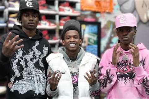 Kyle Richh x TaTa × JennCarter Go Shopping For Sneakers With CoolKicks