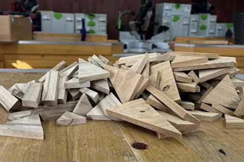 Waste to a cool woodworking project.