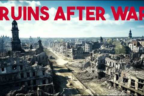 A Day in a Destroyed German City 1946 | Documentary