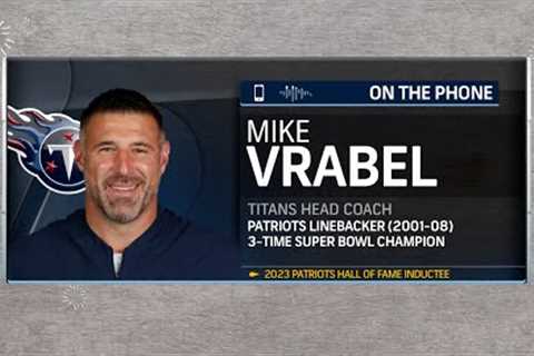 EXCLUSIVE INTERVIEW: Mike Vrabel on induction to Patriots Hall of Fame; when Tom Brady got weird