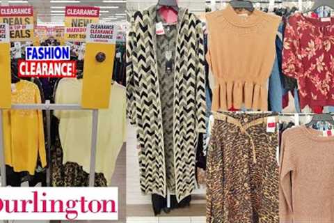 ❤️BURLINGTON FASHION CLEARANCE! DESIGNER WOMEN'S FALL CLOTHING TOPS SKIRTS PANTS! BROWSE WITH ME