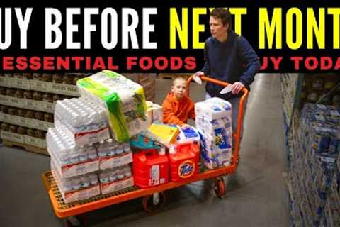 20 Foods That Will Double In Price This Fall &amp; Winter | Prepping for FOOD SHORTAGES 2023