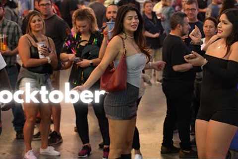 Fremont Street Las Vegas, Rocktober Nightlife, Teddy Swims concert, Pride parade downtown