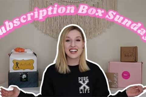 Subscription Box Sunday | Vol. 4 October 2023