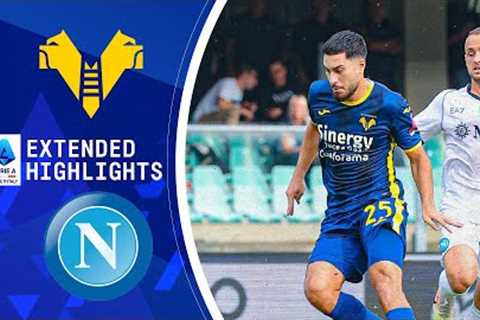 Hellas Verona vs. Napoli : Extended Highlights | Serie A | CBS Sports Golazo