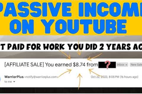 Passive Income with Affiliate Marketing on YouTube
