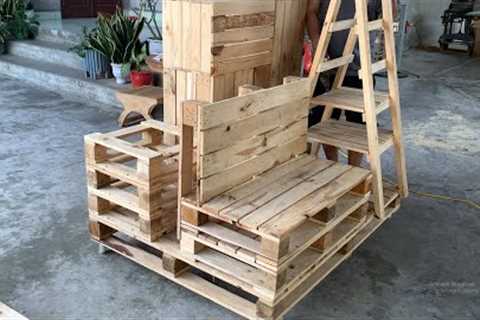 Inspiring Diy Wood Pallet Projects - Rustic Store Display Shelves Made of Pallets
