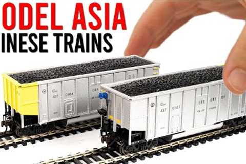 Are Chinese Model Trains Good? | ModelAsia Coal Wagons | Unboxing &amp; Review