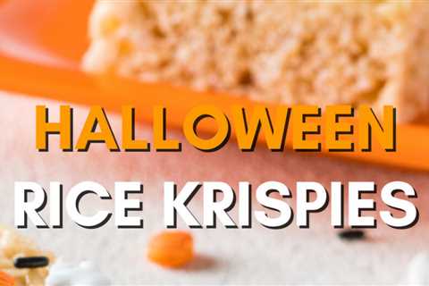 Halloween Rice Krispie Treats recipe