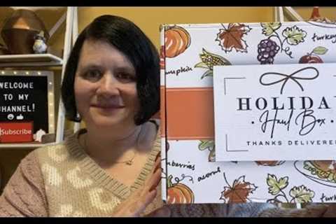 Holiday Haul Box | Thanks Delivered 2023 🦃 #holidayhaul #holidayhaulbox #unboxing