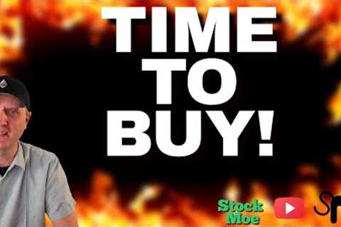✅TIME TO BUY?!  STOCK MARKET BULL RUN ABOUT TO COMMENCE?