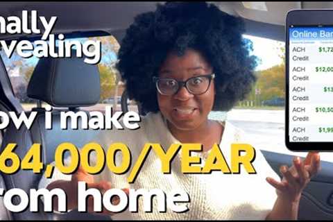 How I make money online as a single, homeschool mother