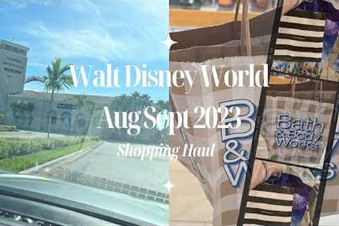 Walt Disney World - Aug/Sept 2023 - Shopping Haul