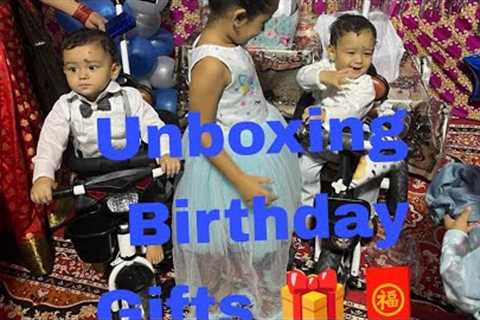 Unboxing Birthday Gifts !! Birthday Gift Unboxing !! #kidstv  #kidsvideo @incenseshadow