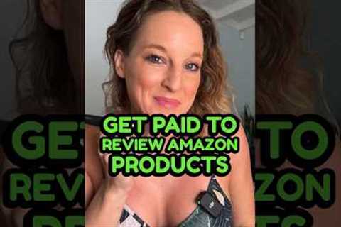 How To Get Paid To Review Amazon Products 😯 #shorts