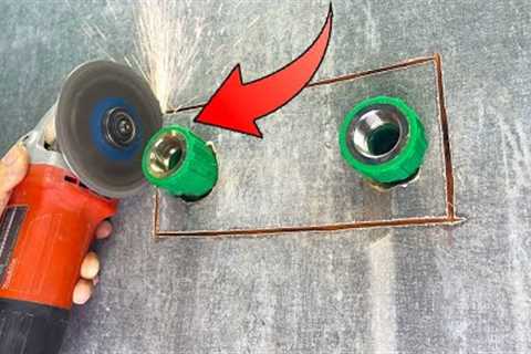 Many plumbers become Indigent because they don't know these things! 60 tricks with metal water locks