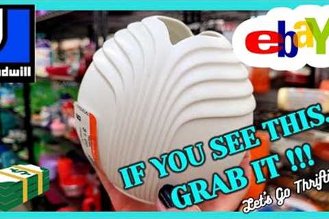 FOUND! BRAND NAMES + BEAUTIFUL TREASURES at GOODWILL / THRIFT WITH ME / FREE UV LIGHT with PURCHASE