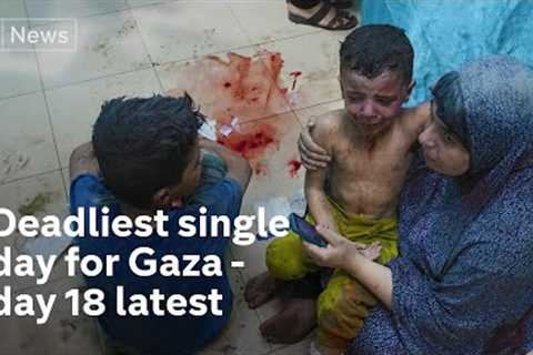 Deadliest single day for Gaza since start of Israel conflict - 700 people killed