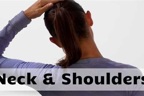 Physio Neck and Shoulder Stretches GUIDED ROUTINE (15 Mins)