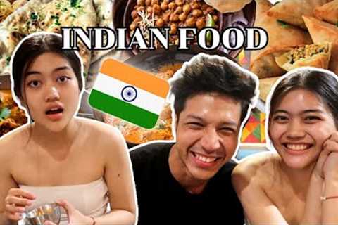 Her First Time Eating 'INDIAN FOOD'🇮🇳 (Thailand Girl)🇹🇭