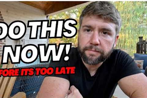 3 MAJOR Things You Must Do Right NOW | Great Depression AND Economic Crisis | SHTF Preparedness