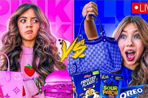 SHOPPING AND EATING IN ONE COLOR LIVE!