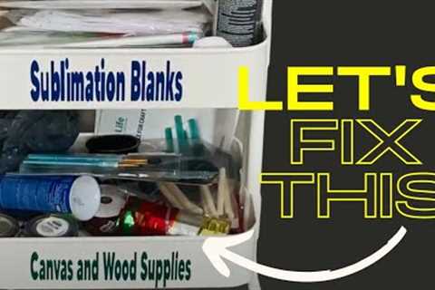 How To Organize Your Craft Cart Like A Pro!