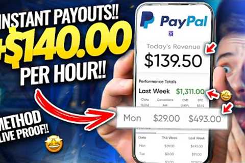*LIVE PROOF!* How To Earn $100+ PER HOUR &amp; Get Paid INSTANTLY! | Make Money Online 2023