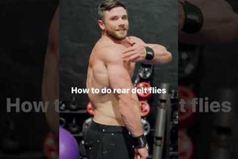 Try This Exercise to Get a Fix This when Doing Real Delt Fly Miguel Majev workout motivation 2023