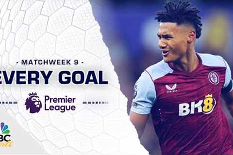Every Premier League goal from Matchweek 9 (2023-24) | NBC Sports
