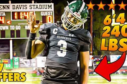 HES THE MOST FEARED PLAYER IN HIGH SCHOOL FOOTBALL