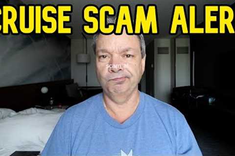 SOMEONE JUST TRIED TO SCAM ME AFTER MY CRUISE