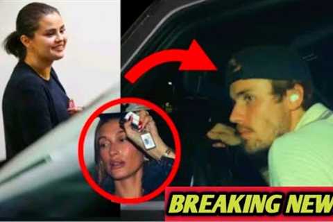Justin Bieber was ONCE AGAIN Spotted in Selena Gomez's car last night .........