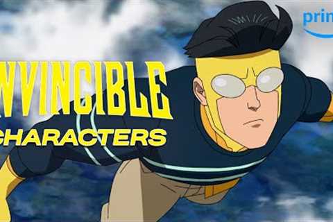 Meet the Characters | Invincible | Prime Video