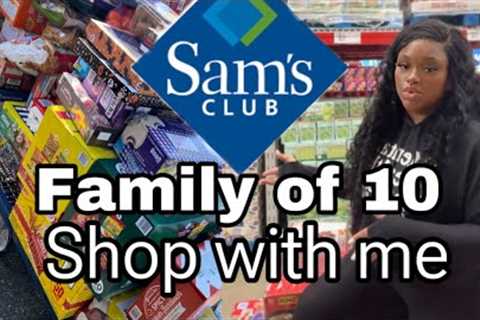 MAJOR $1,000 SAMS CLUB PANTRY STOCK UP| MOM OF 9 KIDS