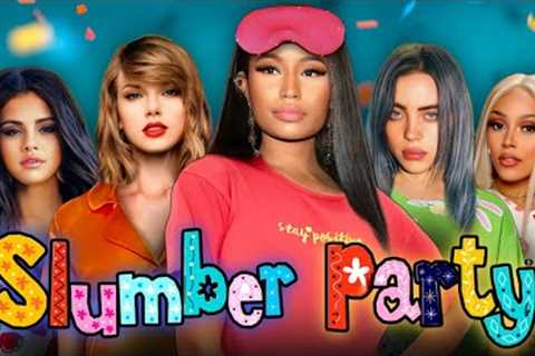Celebrities in Slumber Party