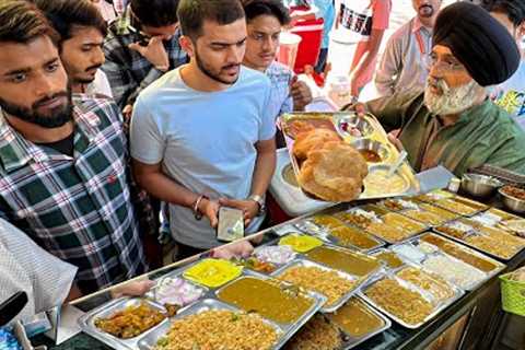 60/- Truck wale Sardarji ki Traffic Jam Lunch Thali | Street Food India