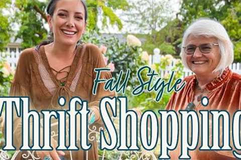 Thrift Haul - Fall Home Decor and Fashion Shopping Haul - 2023 Trends #style