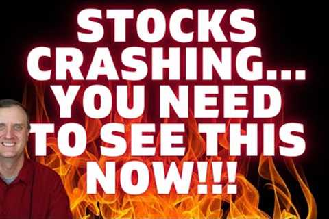 🔥🔥 STOCK MARKET IS CRASHING BUT WAIT!!! IS IT TIME TO BUY?