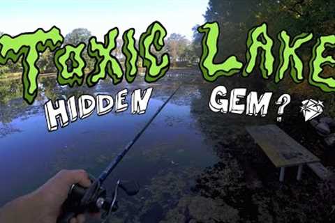 BASS FISHING IN A TOXIC LAKE?